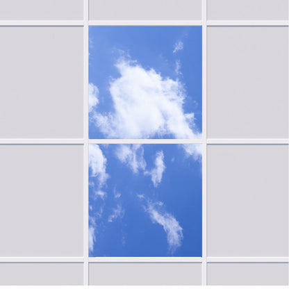 LED Panel 62x62cm mit Motiv Einlegeleuchte