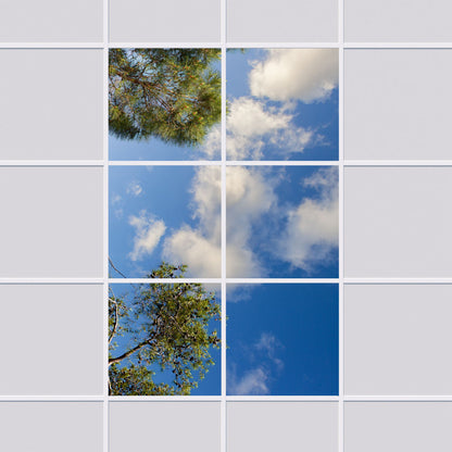 Deckenmotiv 010 Himmel & Bäume