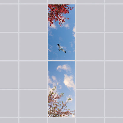 Deckenmotiv 001 Himmel, Bäume & Vogel