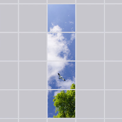 Deckenmotiv 004 Himmel Baum & Vogel