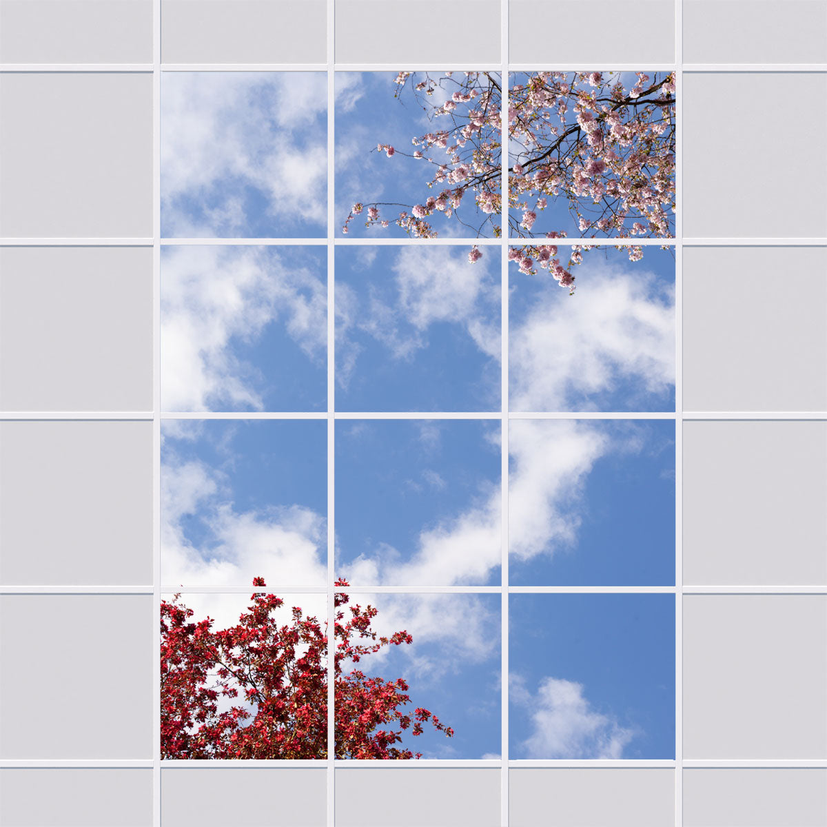 Deckenmotiv 006 Himmel & Bäume