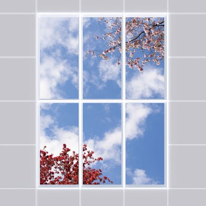 Deckenmotiv 006 Himmel & Bäume