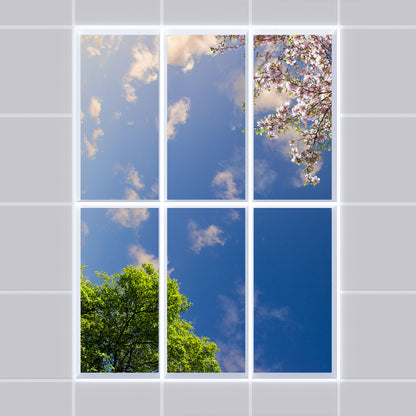 Deckenmotiv 009 Himmel & Bäume