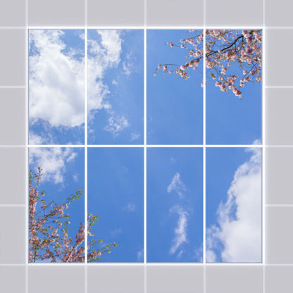 Deckenmotiv 006 Himmel & Bäume